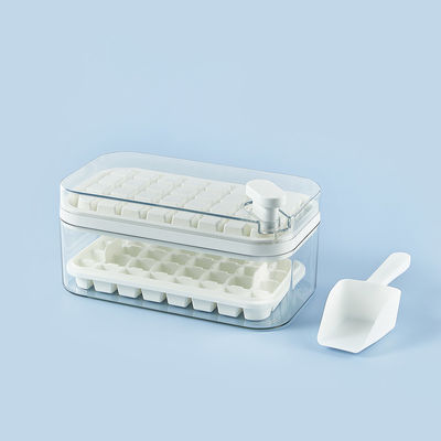 ODM/OEM Custom Easy Press Personalized Ice Cube Mold With Lid And Bin Durable