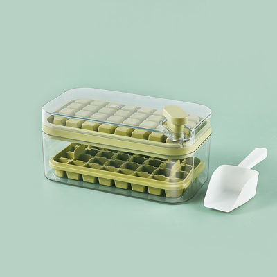 ODM/OEM Custom Easy Press Personalized Ice Cube Mold With Lid And Bin Durable