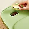 6L-10L Clear Rice Dispenser Container Pop Up Sealed Tight For Cereals Corns Grains