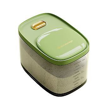 6L-10L Clear Rice Dispenser Container Pop Up Sealed Tight For Cereals Corns Grains