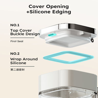 Kitchen Seasoning Powder Spices Storage Container Tea Coffee Sugar Salt Glass Jars Container With Stainless Steel Lid And Spoon